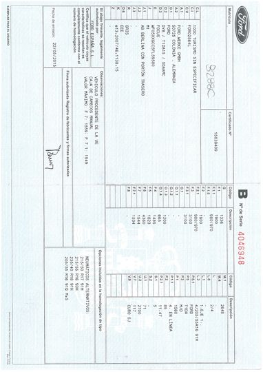 Photo 2 VIN: WF05XXGCC5FL59580 - FORD FOCUS 