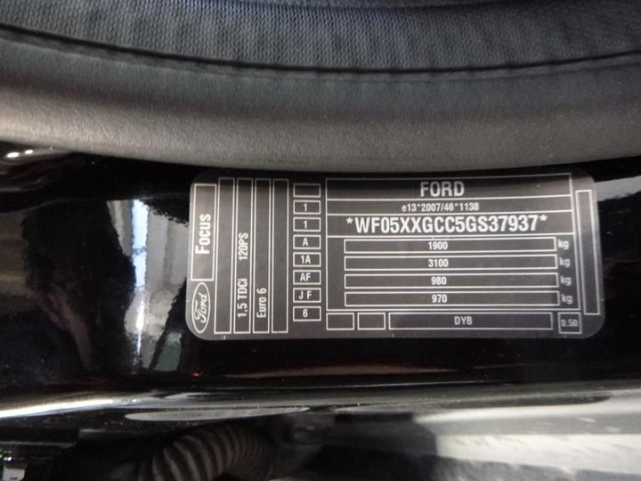 Photo 17 VIN: WF05XXGCC5GS37937 - FORD FOCUS 