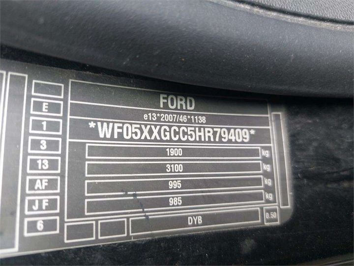 Photo 8 VIN: WF05XXGCC5HR79409 - FORD FOCUS 