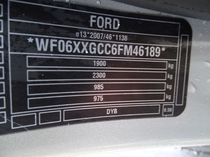 Photo 5 VIN: WF06XXGCC6FM46189 - FORD FOCUS 