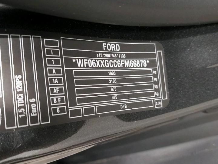 Photo 6 VIN: WF06XXGCC6FM66878 - FORD FOCUS CLIPPER 