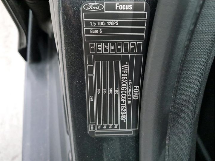 Photo 6 VIN: WF06XXGCC6FT62349 - FORD FOCUS CLIPPER 