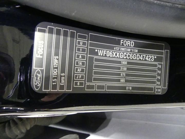 Photo 4 VIN: WF06XXGCC6GD47423 - FORD FOCUS CLIPPER 