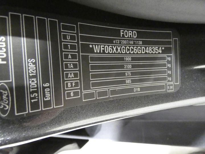 Photo 4 VIN: WF06XXGCC6GD48354 - FORD FOCUS CLIPPER 