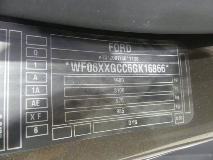 Photo 3 VIN: WF06XXGCC6GK16866 - FORD FOCUS CLIPPER 