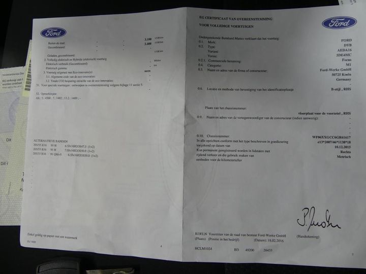 Photo 15 VIN: WF06XXGCC6GR61617 - FORD FOCUS CLIPPER 