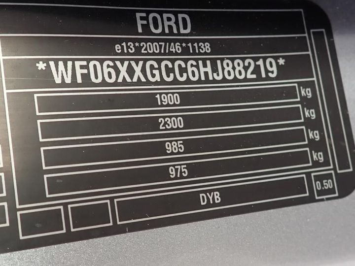 Photo 13 VIN: WF06XXGCC6HJ88219 - FORD FOCUS SW 