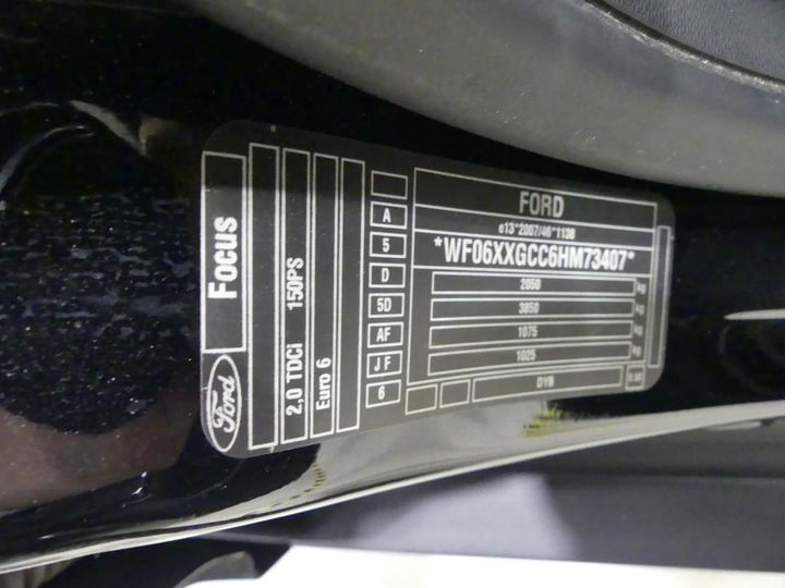 Photo 4 VIN: WF06XXGCC6HM73407 - FORD FOCUS CLIPPER 