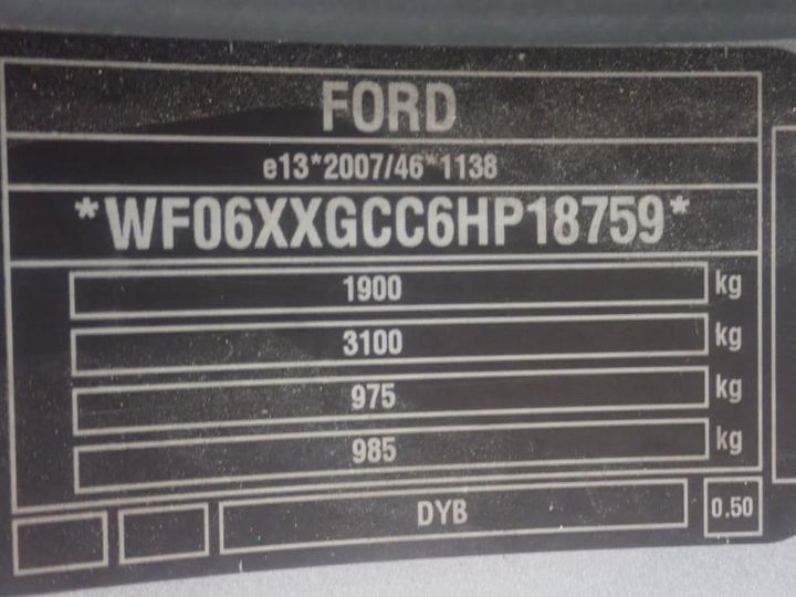 Photo 12 VIN: WF06XXGCC6HP18759 - FORD FOCUS SW BREAK 