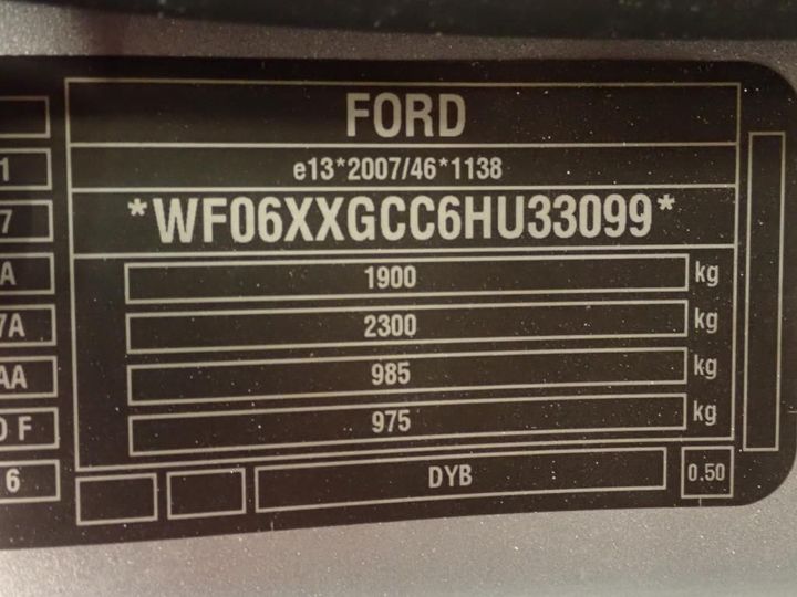 Photo 11 VIN: WF06XXGCC6HU33099 - FORD FOCUS SW 