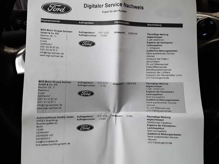 Photo 20 VIN: WF06XXWPG6JJ10365 - FORD TRANSIT CONNECT 220 