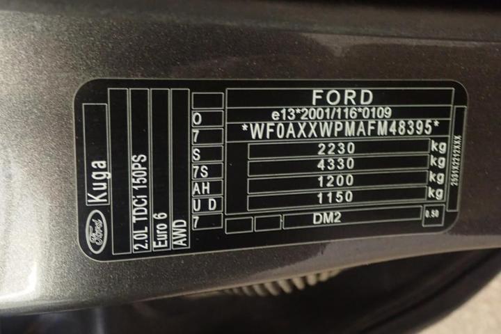 Photo 15 VIN: WF0AXXWPMAFM48395 - FORD KUGA 