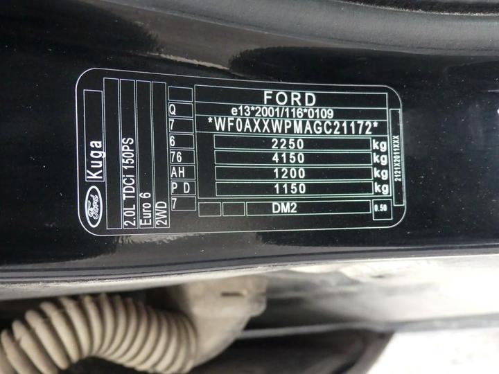 Photo 5 VIN: WF0AXXWPMAGC21172 - FORD KUGA 