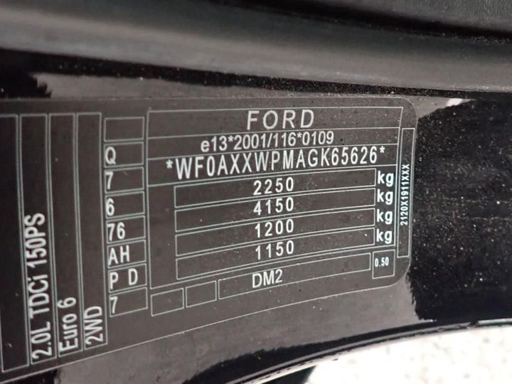 Photo 12 VIN: WF0AXXWPMAGK65626 - FORD KUGA 