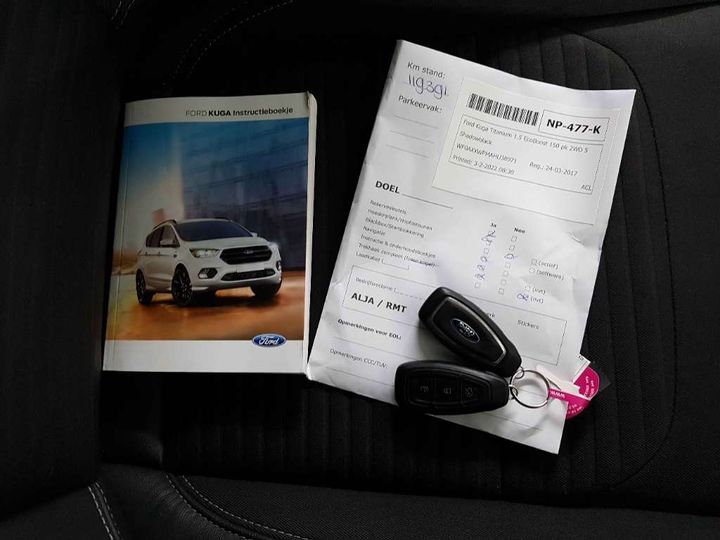 Photo 17 VIN: WF0AXXWPMAHU38971 - FORD KUGA 