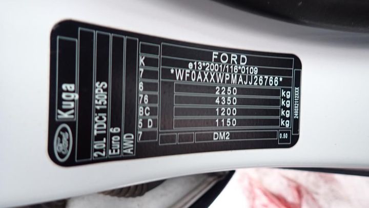 Photo 15 VIN: WF0AXXWPMAJJ26766 - FORD KUGA 