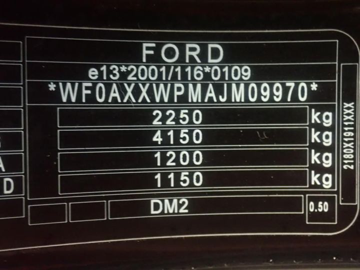 Photo 11 VIN: WF0AXXWPMAJM09970 - FORD KUGA 