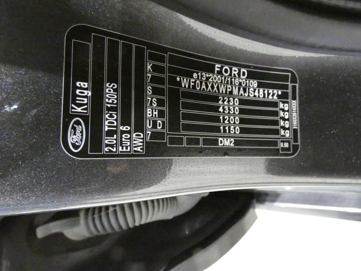 Photo 4 VIN: WF0AXXWPMAJS48122 - FORD KUGA - 2017 