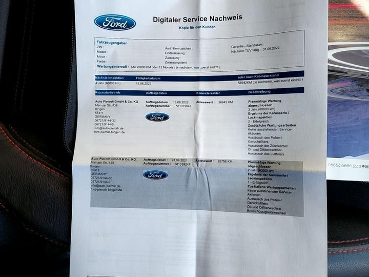 Photo 12 VIN: WF0AXXWPMAKY71543 - FORD KUGA 