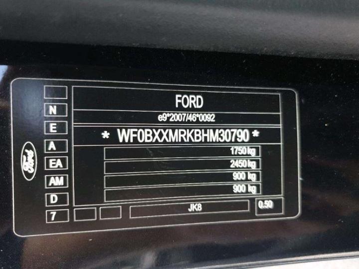 Photo 8 VIN: WF0BXXMRKBHM30790 - FORD ECOSPORT 