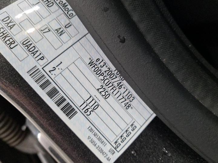 Photo 9 VIN: WF0DP5CU7FL117748 - FORD C-MAX 