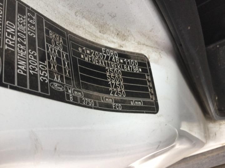 Photo 18 VIN: WF0EXXTTREKL64796 - FORD TRANSIT PANEL VAN 