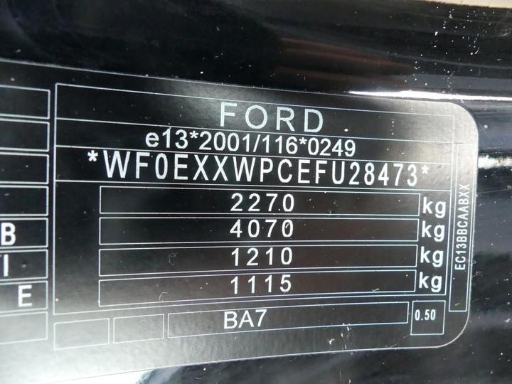 Photo 5 VIN: WF0EXXWPCEFU28473 - FORD MONDEO 