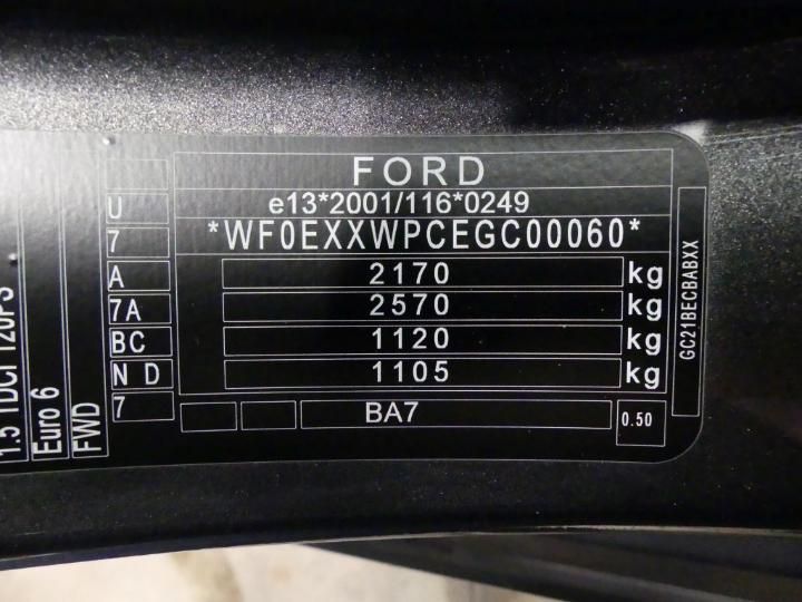 Photo 6 VIN: WF0EXXWPCEGC00060 - FORD MONDEO 