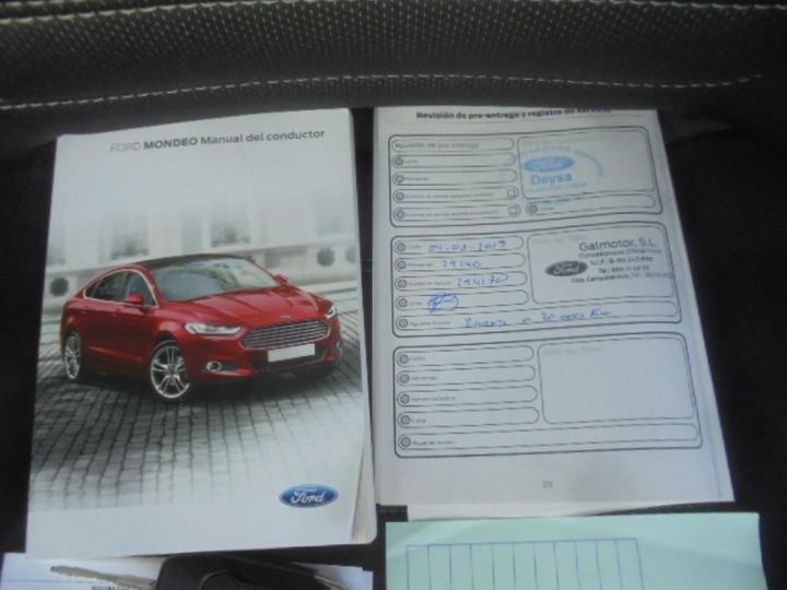 Photo 9 VIN: WF0EXXWPCEGK61790 - FORD MONDEO 