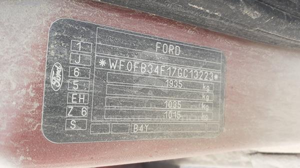 Photo 1 VIN: WF0FB34F17GC13223 - FORD MONDEO 