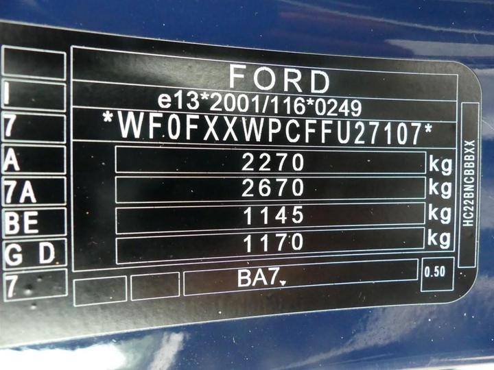 Photo 5 VIN: WF0FXXWPCFFU27107 - FORD MONDEO 