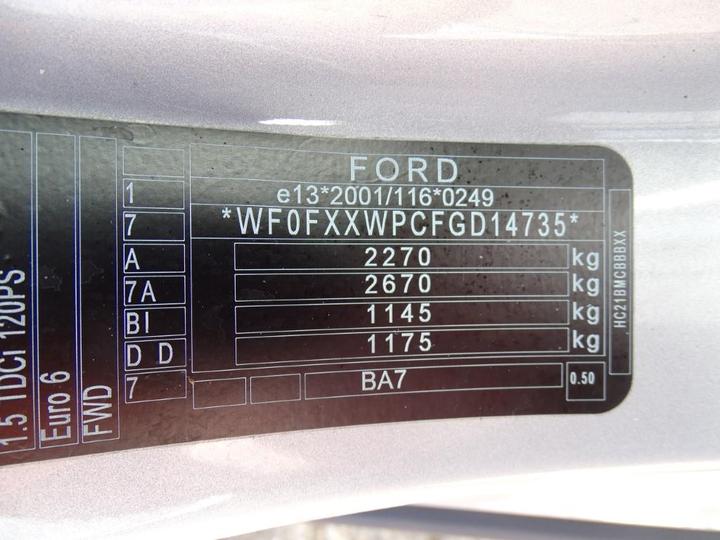 Photo 5 VIN: WF0FXXWPCFGD14735 - FORD MONDEO 