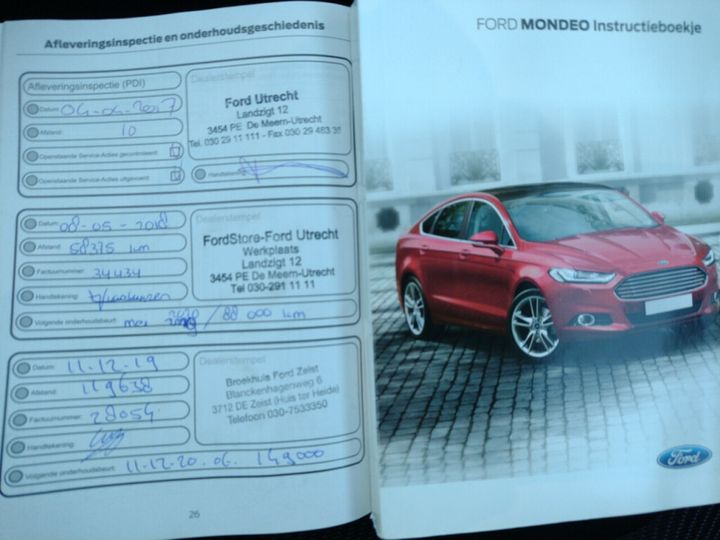 Photo 13 VIN: WF0FXXWPCFHU41855 - FORD MONDEO 