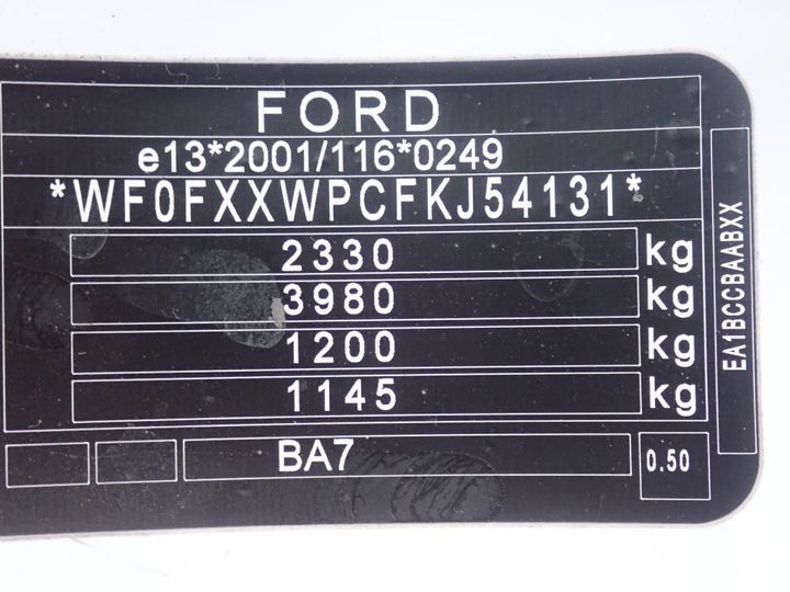 Photo 3 VIN: WF0FXXWPCFKJ54131 - FORD MONDEO SW 