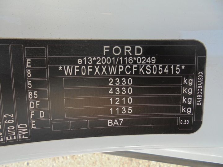 Photo 11 VIN: WF0FXXWPCFKS05415 - FORD MONDEO 