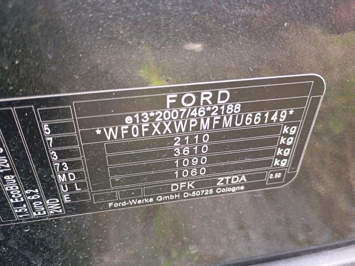 Photo 7 VIN: WF0FXXWPMFMU66149 - FORD KUGA 