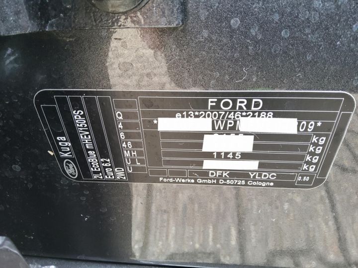 Photo 4 VIN: WF0FXXWPMFNS04809 - FORD KUGA (2020-) 