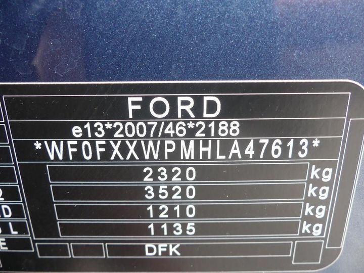 Photo 13 VIN: WF0FXXWPMHLA47613 - FORD KUGA 