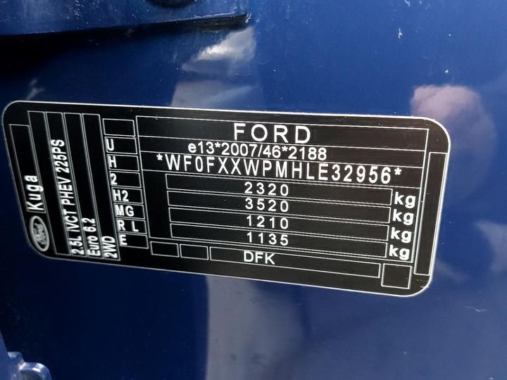 Photo 14 VIN: WF0FXXWPMHLE32956 - FORD KUGA 