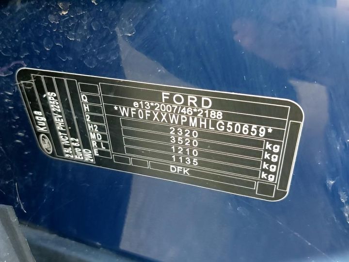 Photo 14 VIN: WF0FXXWPMHLG50659 - FORD KUGA 