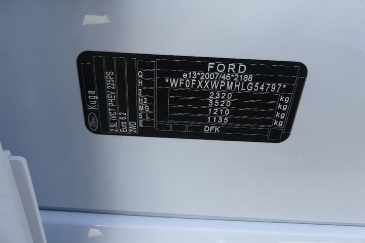 Photo 12 VIN: WF0FXXWPMHLG54797 - FORD KUGA 