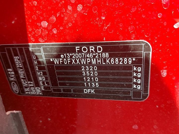 Photo 5 VIN: WF0FXXWPMHLK68289 - FORD KUGA 