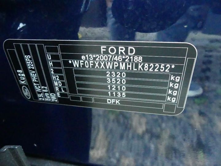 Photo 5 VIN: WF0FXXWPMHLK82252 - FORD KUGA 