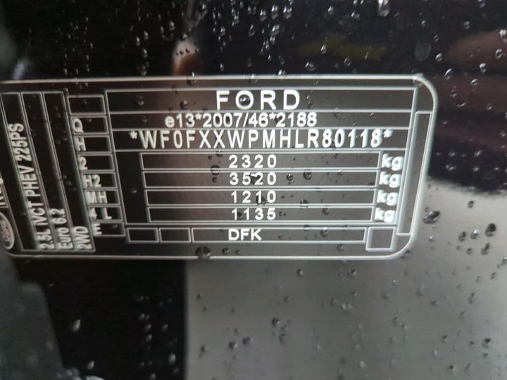 Photo 14 VIN: WF0FXXWPMHLR80118 - FORD KUGA 