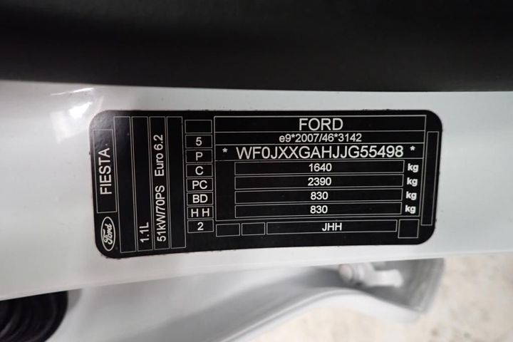 Photo 18 VIN: WF0JXXGAHJJG55498 - FORD FIESTA 