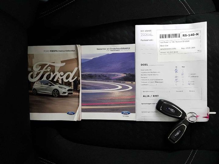 Photo 18 VIN: WF0JXXGAHJJL53156 - FORD FIESTA 