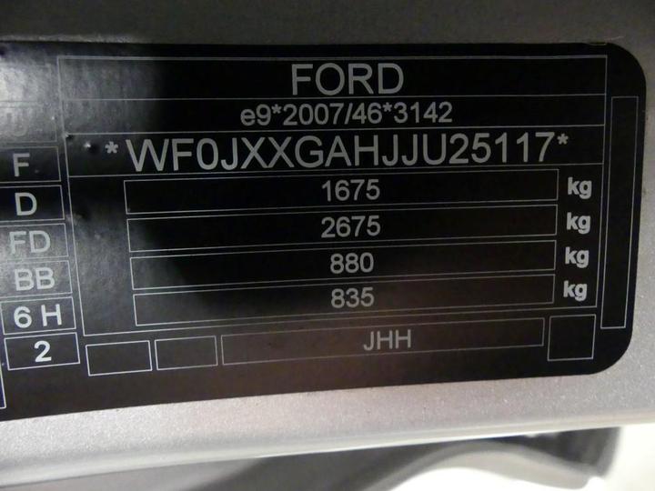 Photo 5 VIN: WF0JXXGAHJJU25117 - FORD FIESTA 