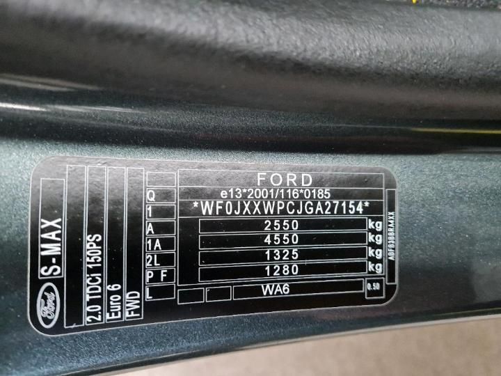 Photo 6 VIN: WF0JXXWPCJGA27154 - FORD S-MAX 