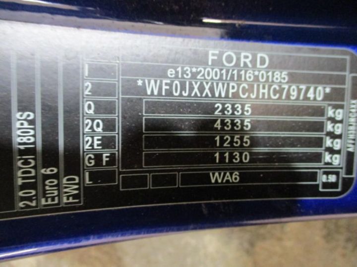 Photo 12 VIN: WF0JXXWPCJHC79740 - FORD S-MAX 5S 