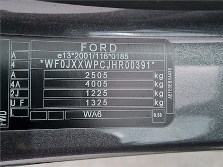 Photo 11 VIN: WF0JXXWPCJHR00391 - FORD S-MAX DIESEL - 2015 